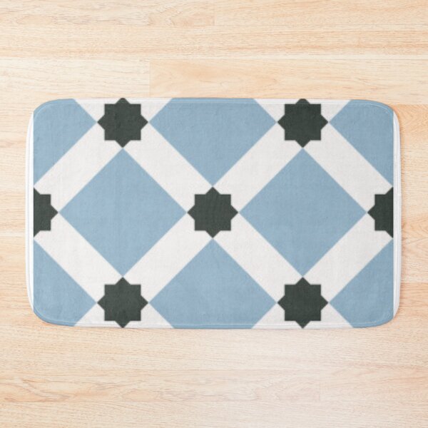 Item preview, cement tile style grid patterns designed and sold by Antonomase.