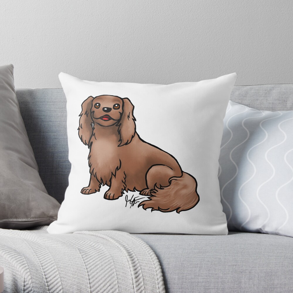 spaniel pillow