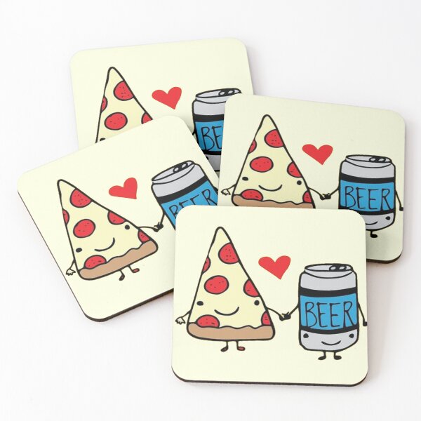 Item preview, Pizza and Beer Forever! designed and sold by Ina Rrrr.