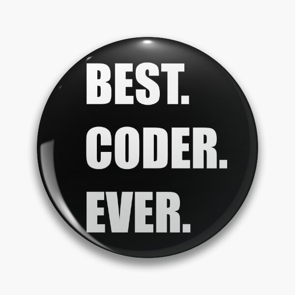 Item preview, BEST. CODER. EVER. Programmer Humor designed and sold by ramiro.