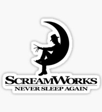 ScreamWorks (Black) Sticker