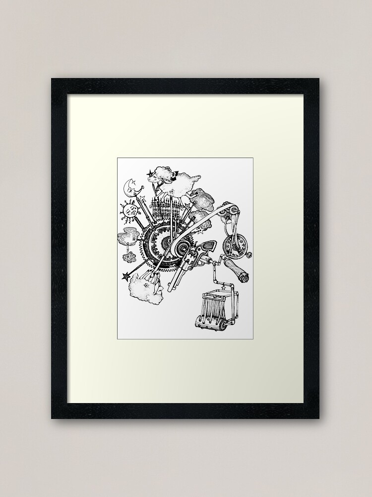 Alternate view of Science of Sleep Framed Art Print