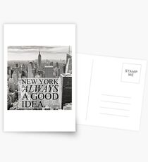 New York is Always a Good Idea Postcards