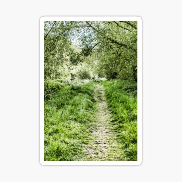 "244 Footpath Between Kegworth Village and Ratcliffe on Soar" Sticker