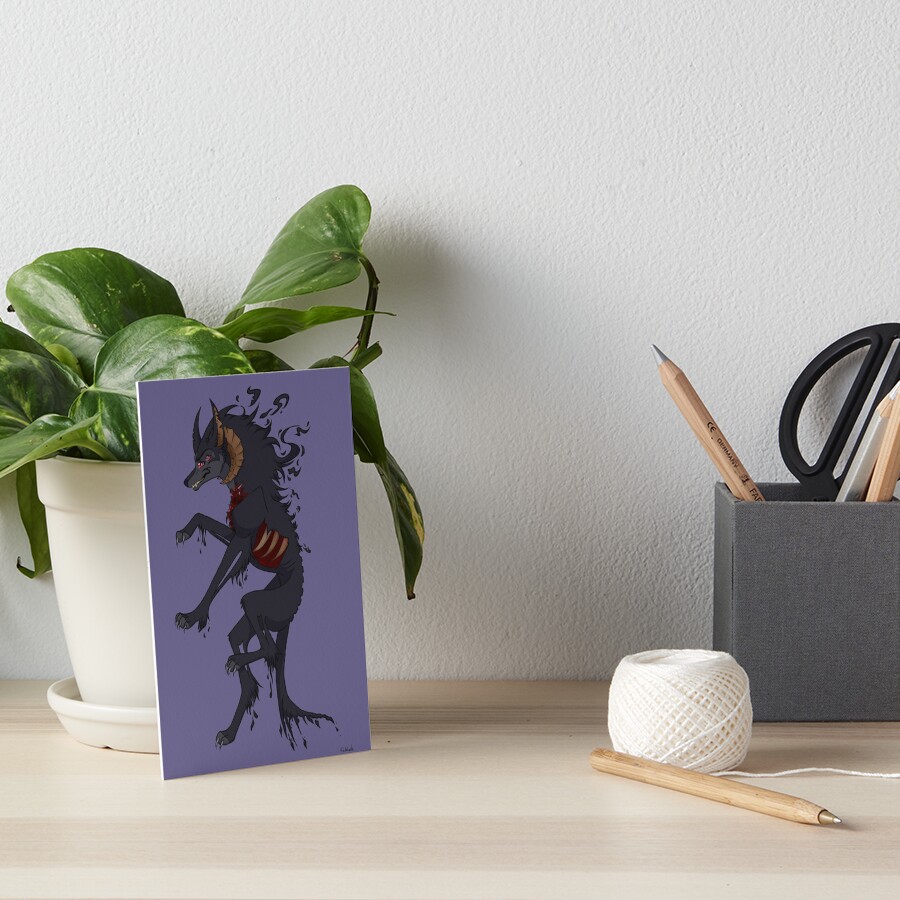 Item preview, Art Board Print designed and sold by Rabbiata.