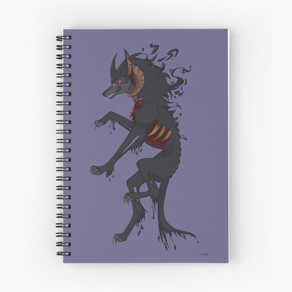 Item preview, Spiral Notebook designed and sold by Rabbiata.
