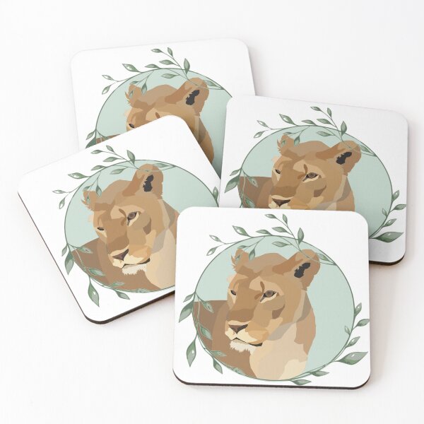 Item preview, Arusha the Lioness designed and sold by rhiansanimalart.