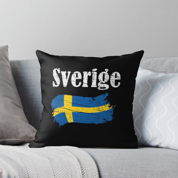 Item preview, Sverige Swedish Flag Vintage Graphic - Sweden Lovers Tourists Souvenir Cool National Gift designed and sold by FunnySunny T-Shirts.