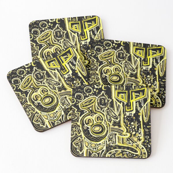 Item preview, Masked Men - Yellow designed and sold by Soma79.