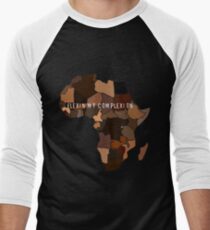 Flexin My Complexion Men's Baseball ¾ T-Shirt