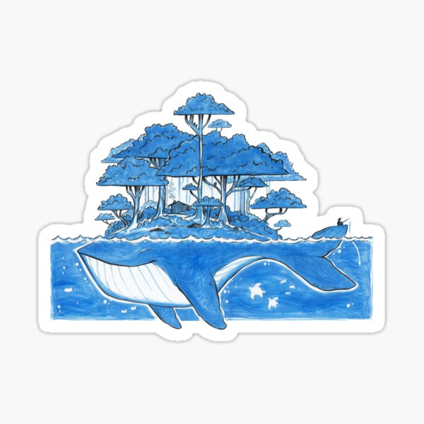 Item preview, Île aux baleines designed and sold by kattvalk.