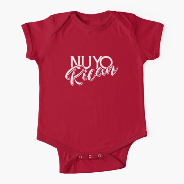 Nuyorican New Yorker Puerto Rican - Puerto Rico y Nueva York Short Sleeve Baby One-Piece