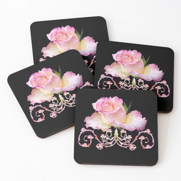 Item preview, Rose pink, ornament, roses, flowers, petals, floral designed and sold by rhnaturestyles.