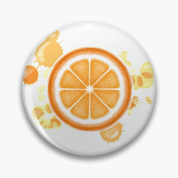 Item preview, Orange Slice with Splats designed and sold by Mina Arts Apparently.