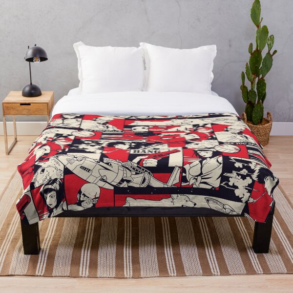 Bebop Pattern Throw Blanket