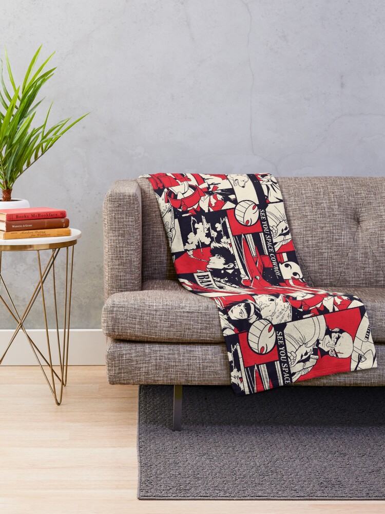 Alternate view of Bebop Pattern Throw Blanket