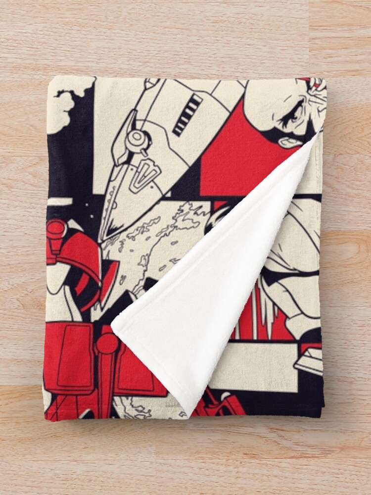 Alternate view of Bebop Pattern Throw Blanket