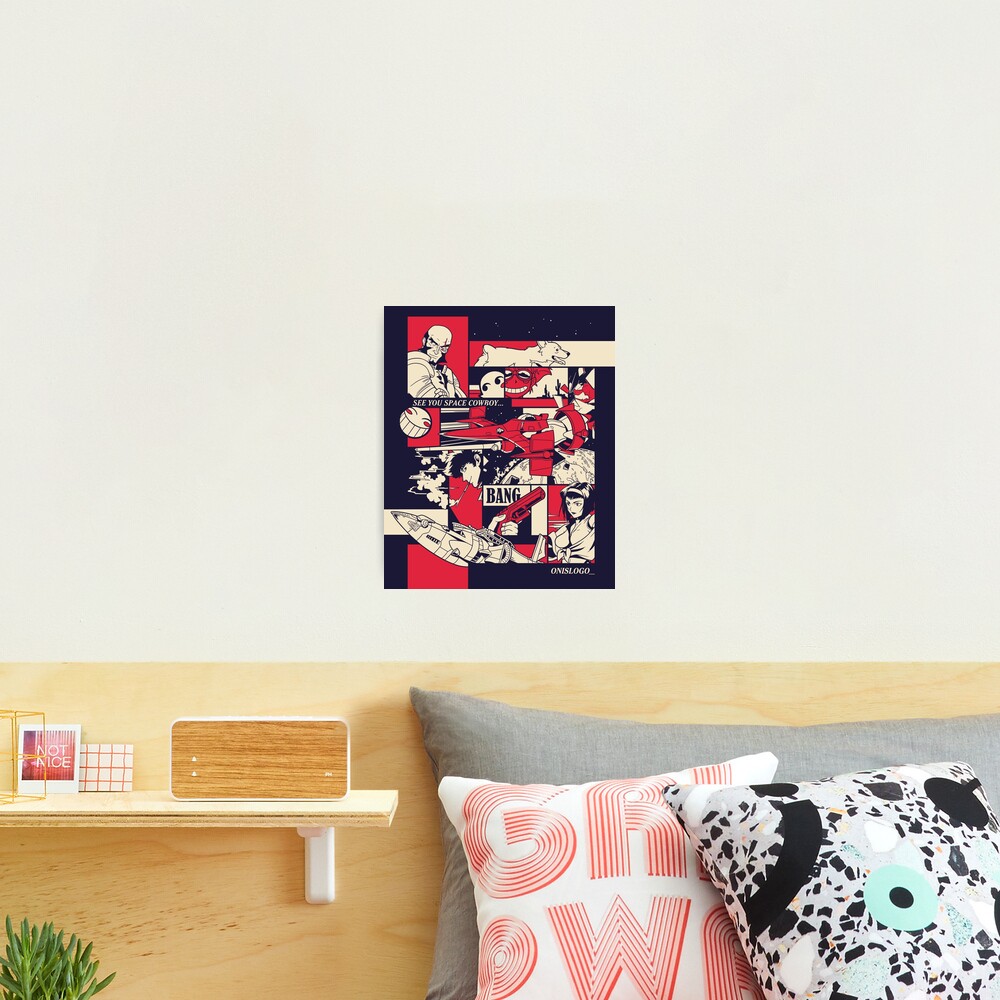 Bebop Pattern Photographic Print
