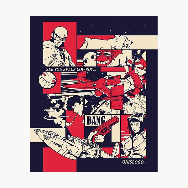 Bebop Pattern Photographic Print