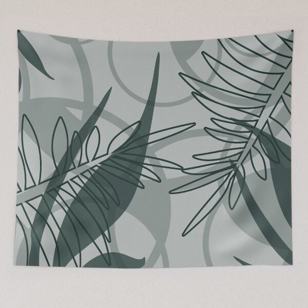 Item preview, Kopie von Kopie von Big Banana Leaves in green Illustration designed and sold by Move-Art.