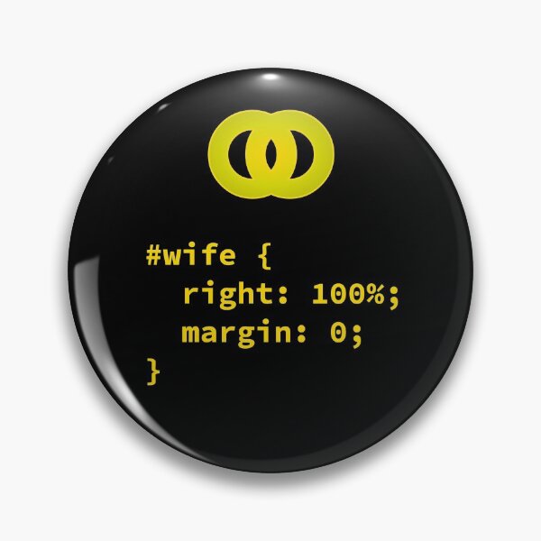 Item preview, Wife is Always Right Funny CSS Design for Designers & Developers designed and sold by ramiro.