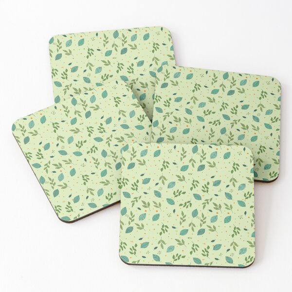 Item preview, Illustrated Seamless Leaf Pattern  designed and sold by akshitamishra.