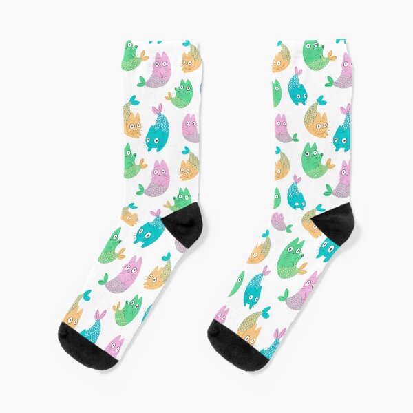 Purrmaids pastel Chaussettes