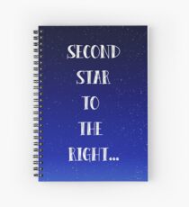 Peter Pan Neverland Inspired Once Upon a Time. Spiral Notebook
