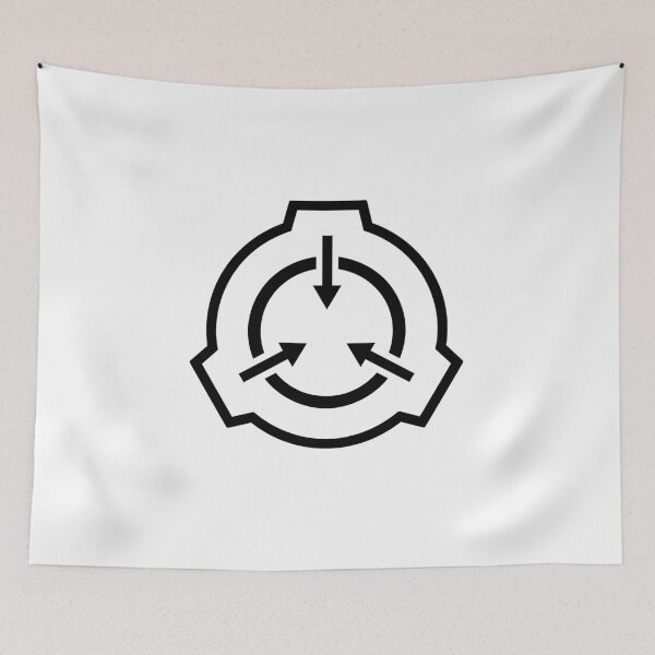 Item preview, SCP Foundation Logo Black lines designed and sold by ToadKingStudios.