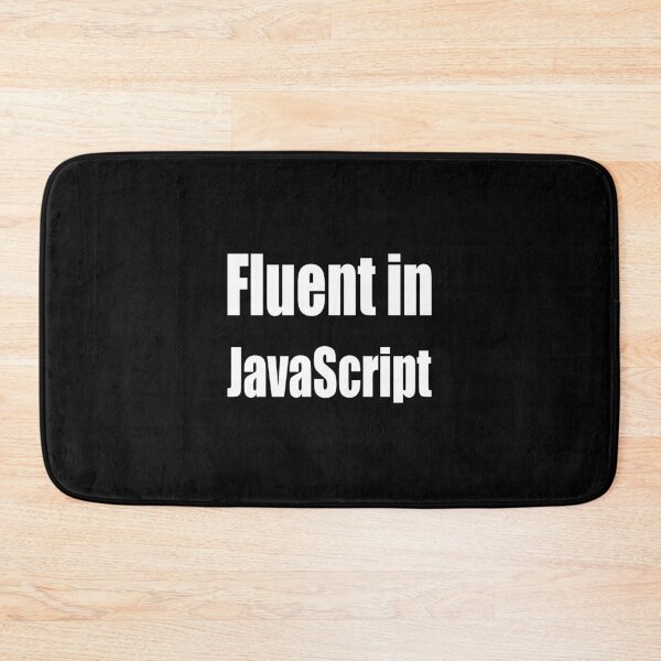 Item preview, Fluent in JavaScript - White on Yellow/Gold for Web Developers designed and sold by ramiro.