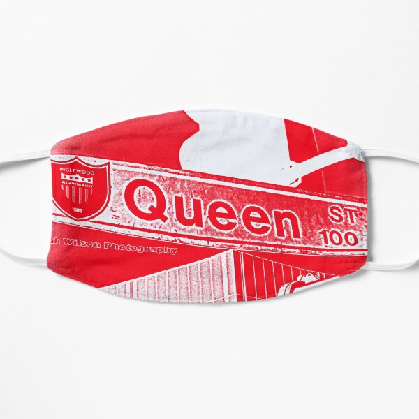Queen Street, Inglewood, CA RED SPECIAL1 by Mistah Wilson Mask
