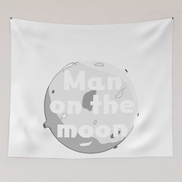 Item preview, man on the moon (Orbit) designed and sold by Veillie  Starr.