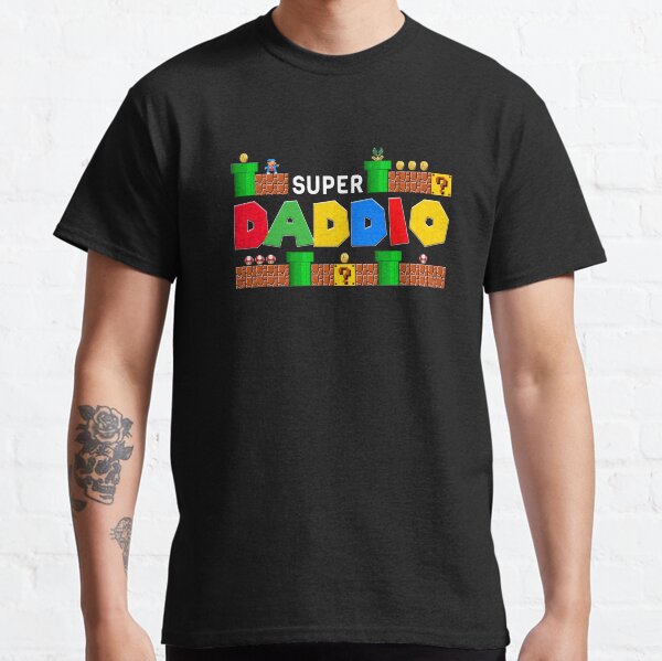 Super Daddio shirt, Father's Day, Super Dad, Father Gift Idea, Funny Dad, Super Daddio, Classic T-Shirt