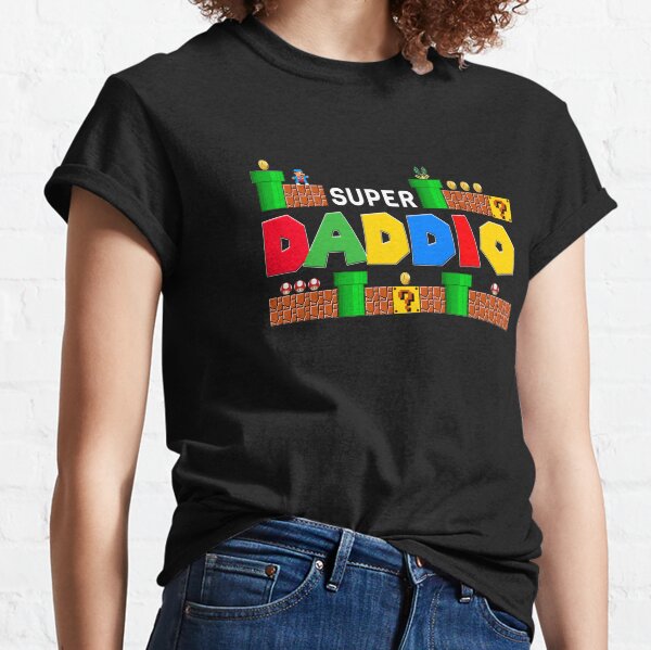 Super Daddio shirt, Father's Day, Super Dad, Father Gift Idea, Funny Dad, Super Daddio, Classic T-Shirt