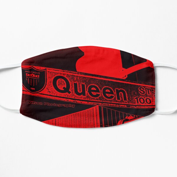 Queen Street, Inglewood, CA RED SPECIAL2 by Mistah Wilson Mask