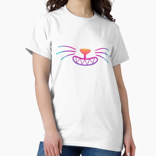 Item preview, Sourire de chat souriant arc-en-ciel designed and sold by kattvalk.
