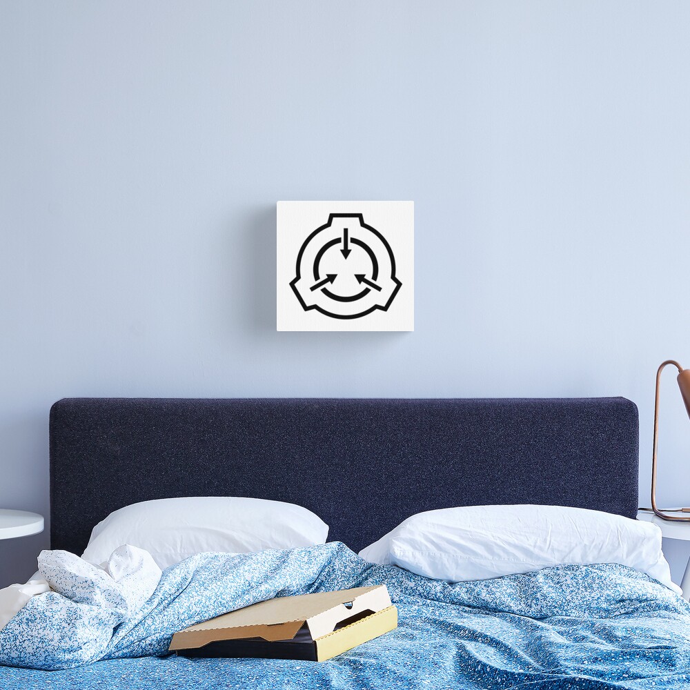 SCP Foundation Logo, repeating of course | Art Print