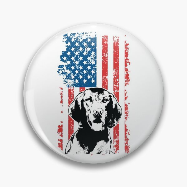 Item preview, Hungarian Vizsla American Flag designed and sold by EstelleStar.