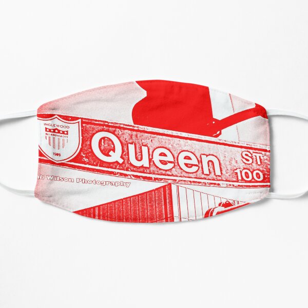 Queen Street, Inglewood, CA RED SPECIAL4 by Mistah Wilson Mask