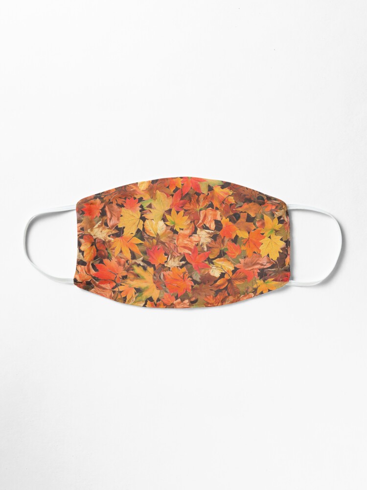 Alternate view of Autumn leaves Mask