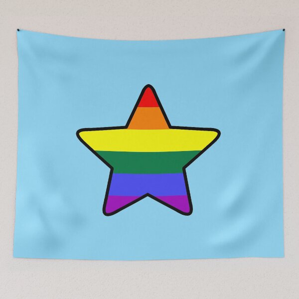 Item preview, Pride Star (updated) designed and sold by SimplyPride.