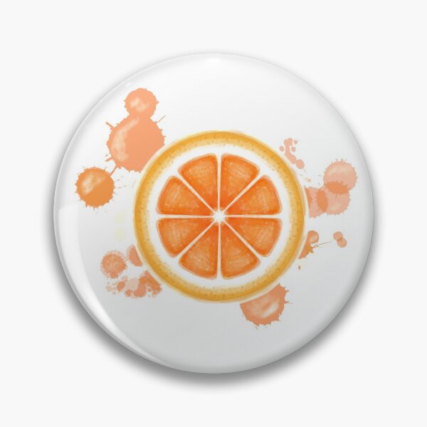 Item preview, Grapefruit Slice with Splats designed and sold by Mina Arts Apparently.