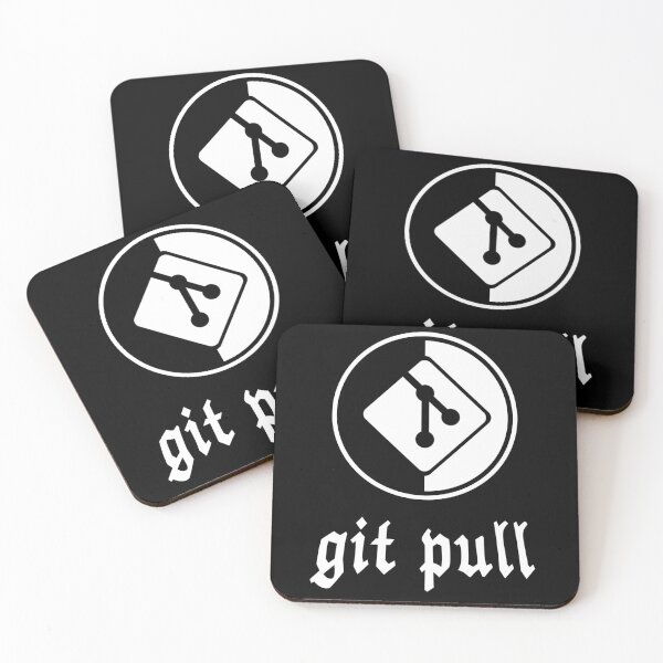 Item preview, git pull - Black/White Parody Design for Software Developers designed and sold by ramiro.