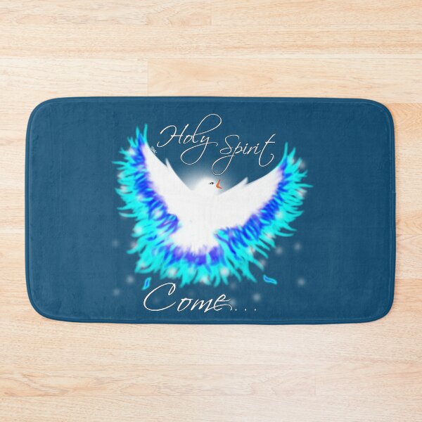 Item preview, Angelic Dove of Fire With Text (Blue Fire) designed and sold by IgniteWithin.