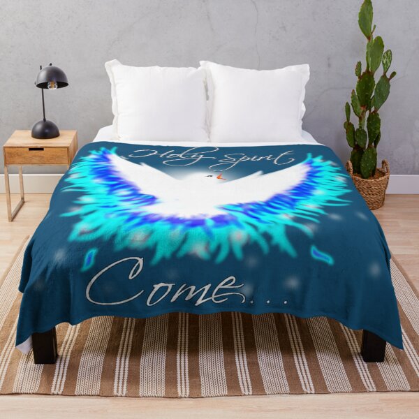 Item preview, Angelic Dove of Fire With Text (Blue Fire) designed and sold by IgniteWithin.