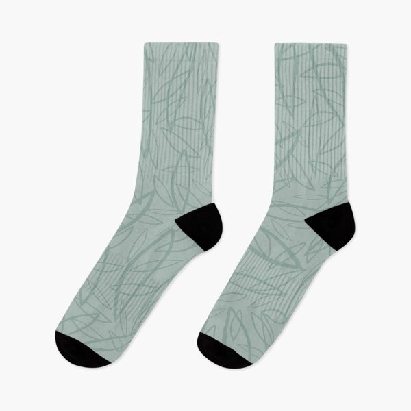 Item preview, Blue Simple Leaf Pattern | Illustration designed and sold by erilaurenart.