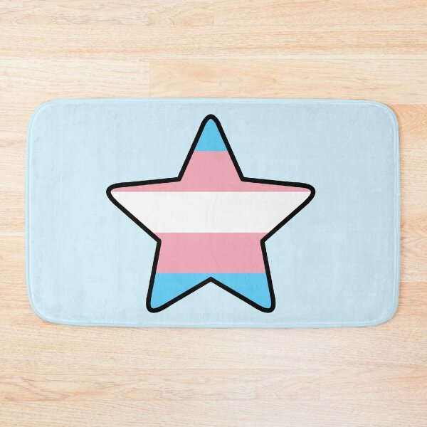Item preview, Trans Pride Star (updated) designed and sold by SimplyPride.