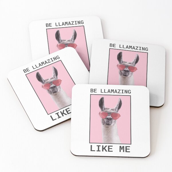 Item preview, Llama Quote "Be llamazing like me" - Funny Llama designed and sold by TamGustam.