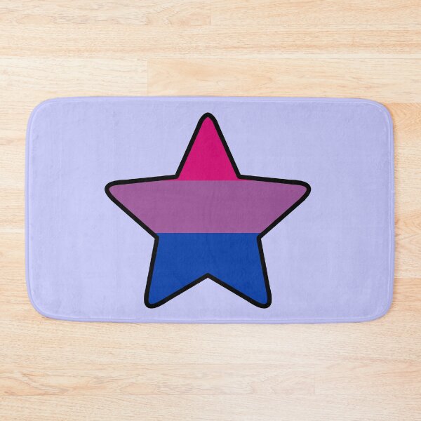 Item preview, Bi Pride Star (updated) designed and sold by SimplyPride.