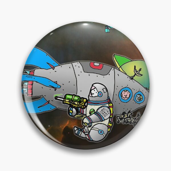Item preview, Astro Bunny adventure in outer space with spaceships and bunny astronaut designed and sold by davidscohen.